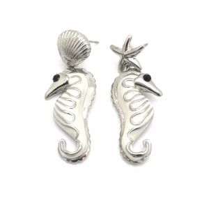 Pretty Seahorse Earrings 1.5 inch